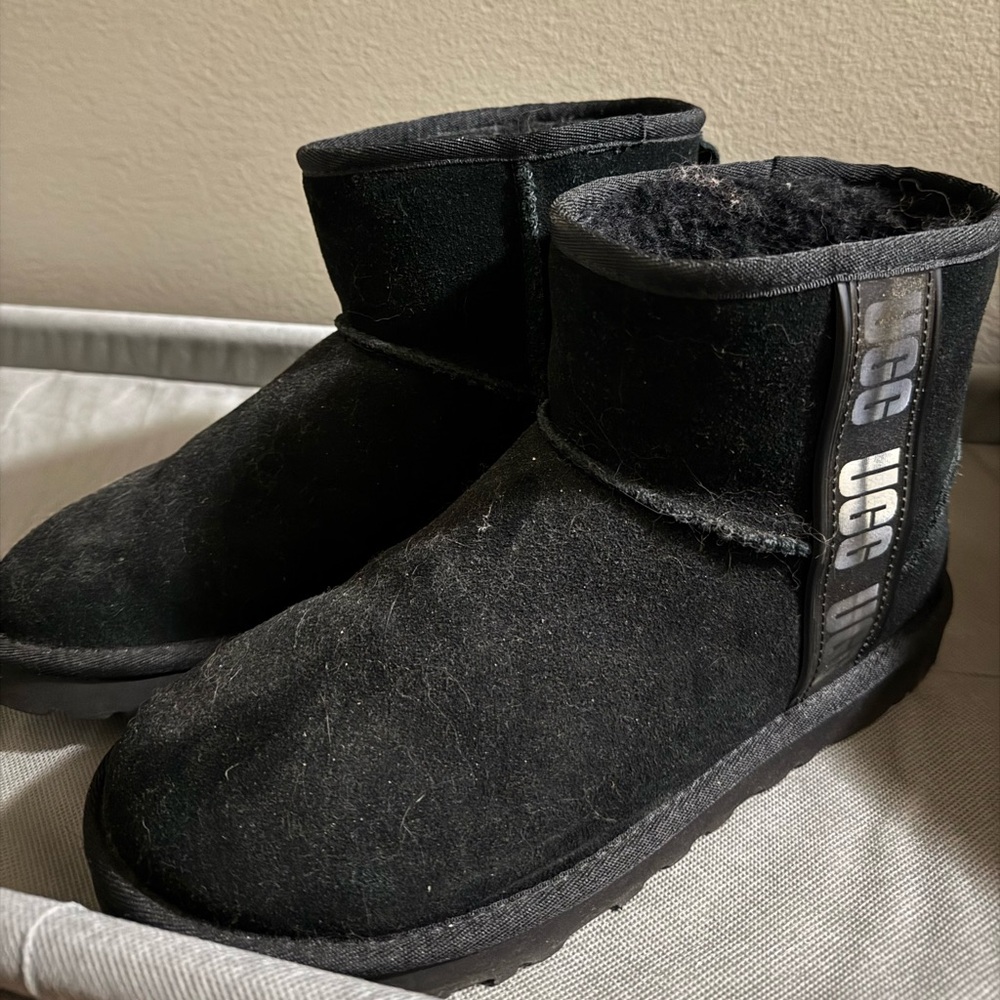 UGG Women’s Black Suede Boots
